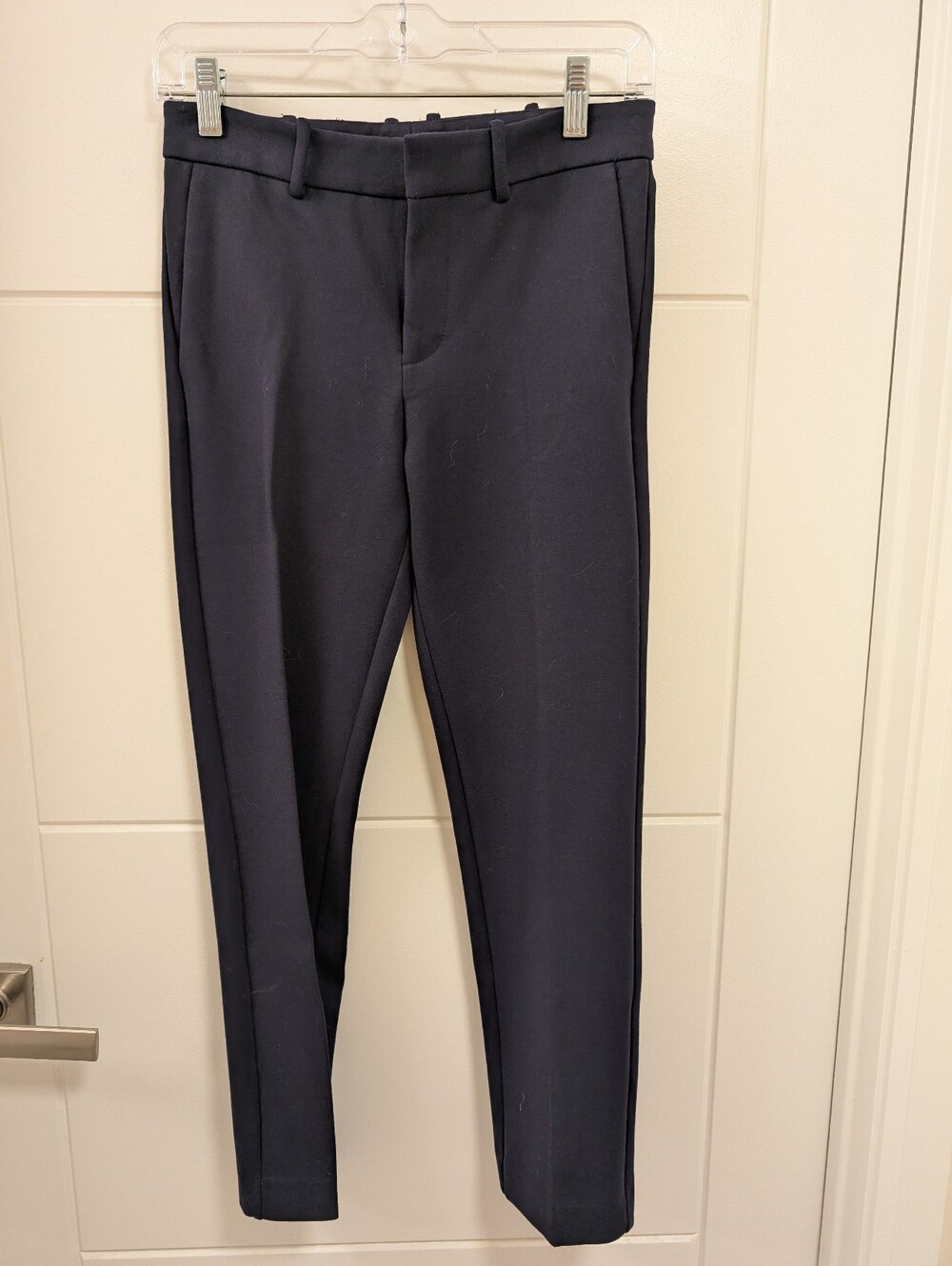 Mango Women's Dark Navy Dress Pants